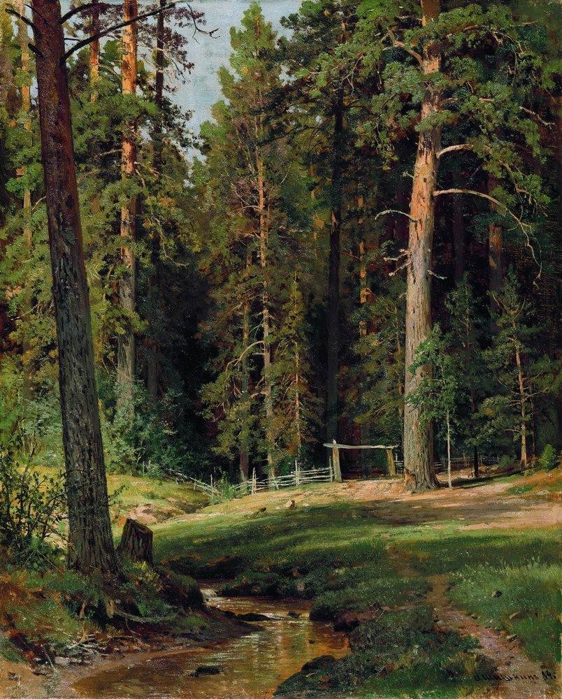 Edge of the Forest by Ivan Shishkin