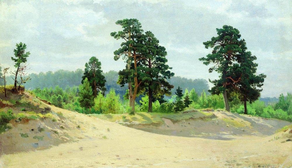 Edge of the Forest by Ivan Shishkin