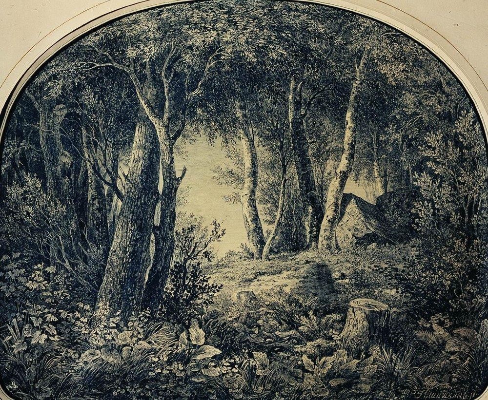 Forest by Ivan Shishkin