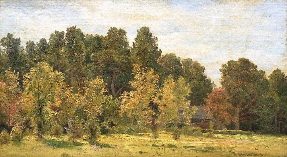 Forest edges by Ivan Shishkin
