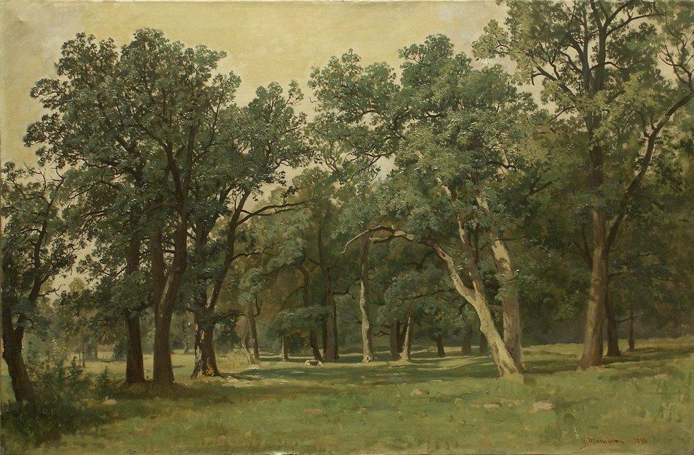 Forest Glade by Ivan Shishkin
