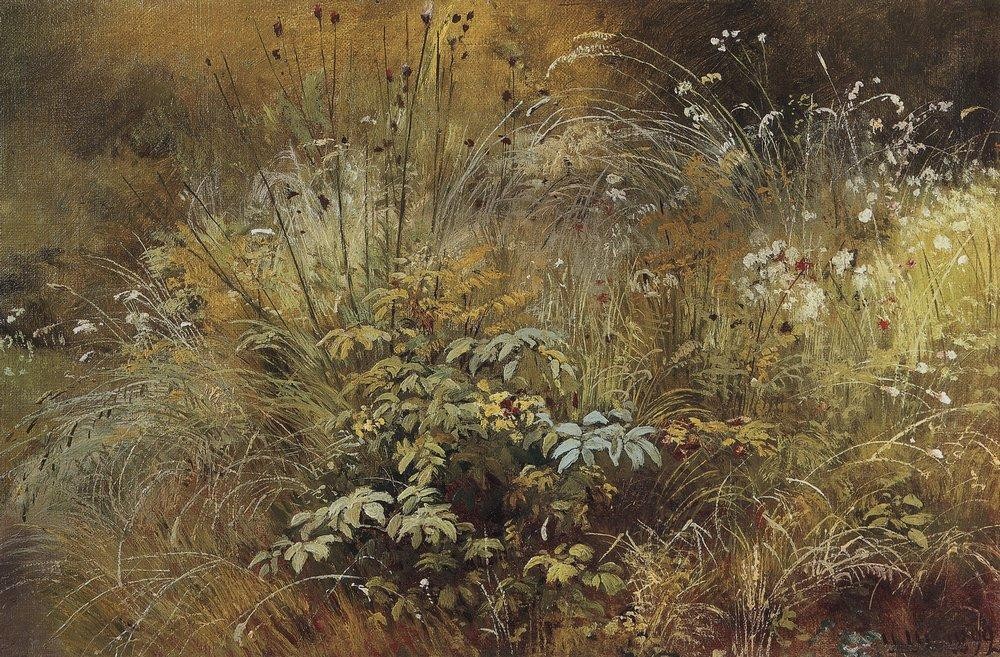 Grass by Ivan Shishkin