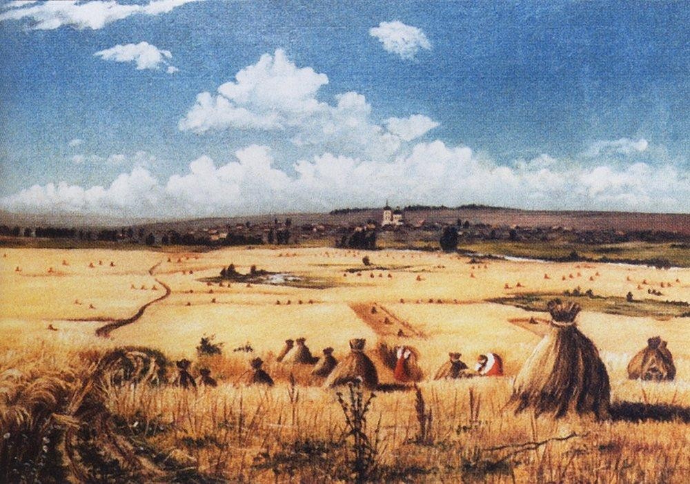 Harvest by Ivan Shishkin