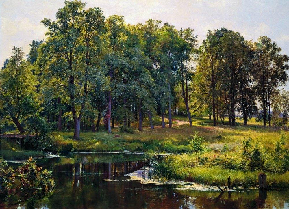 In the park by Ivan Shishkin