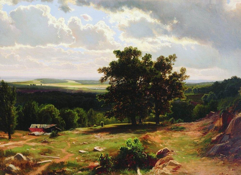 In the vicinity of Düsseldorf by Ivan Shishkin
