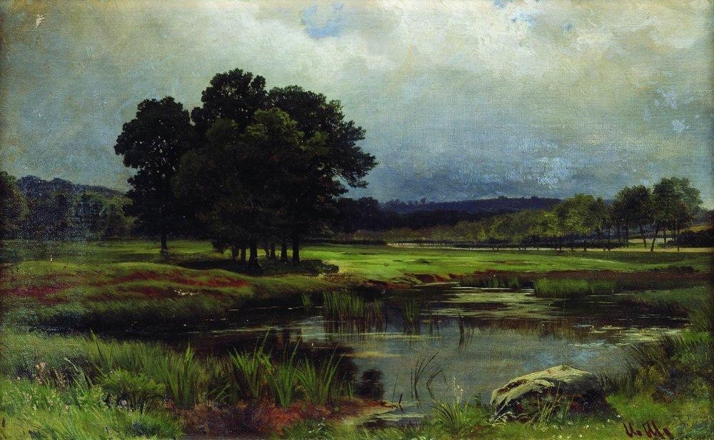 Landscape by Ivan Shishkin