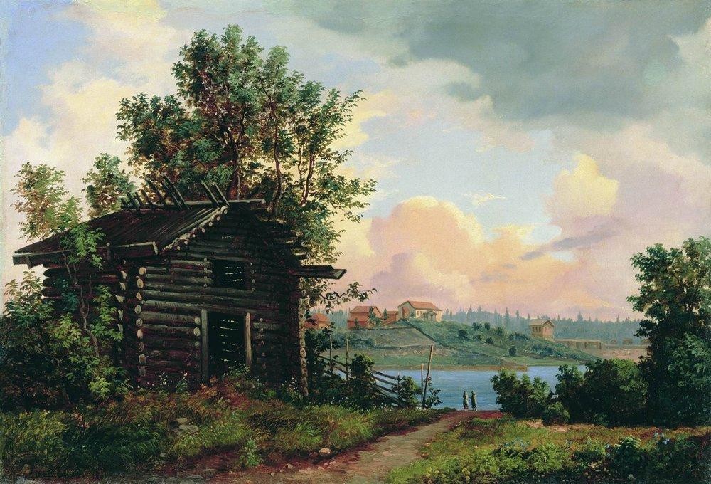 Landscape by Ivan Shishkin