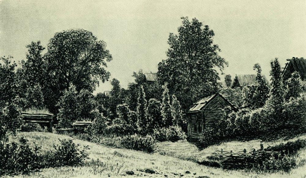 Landscape by Ivan Shishkin