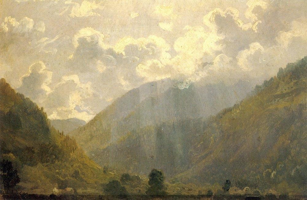 Last Rays by Ivan Shishkin