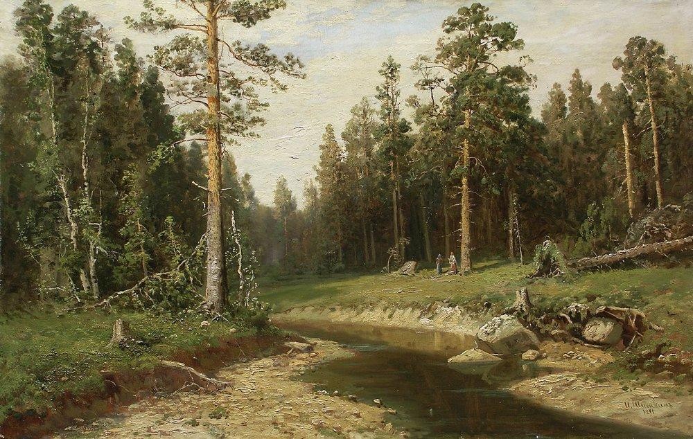 Mast Tree Forest by Ivan Shishkin