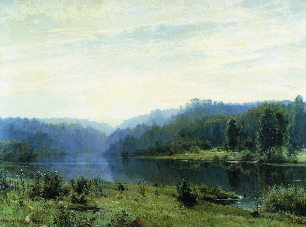 Misty Morning by Ivan Shishkin