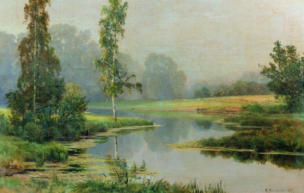Misty Morning by Ivan Shishkin