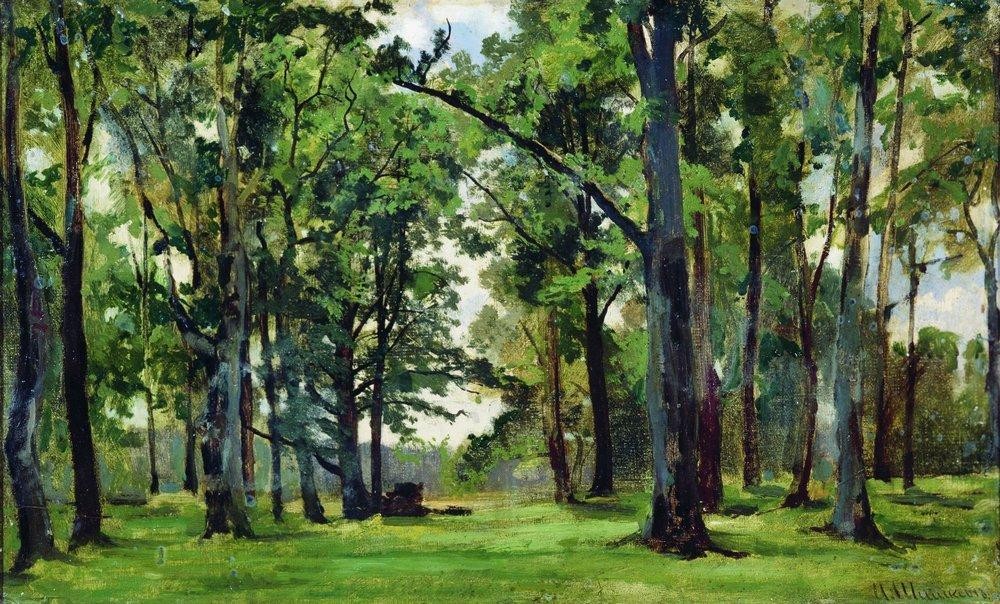 Oaks by Ivan Shishkin