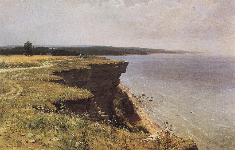 On the Shore of the Gulf of Finland. Udrias Near Narva by Ivan Shishkin