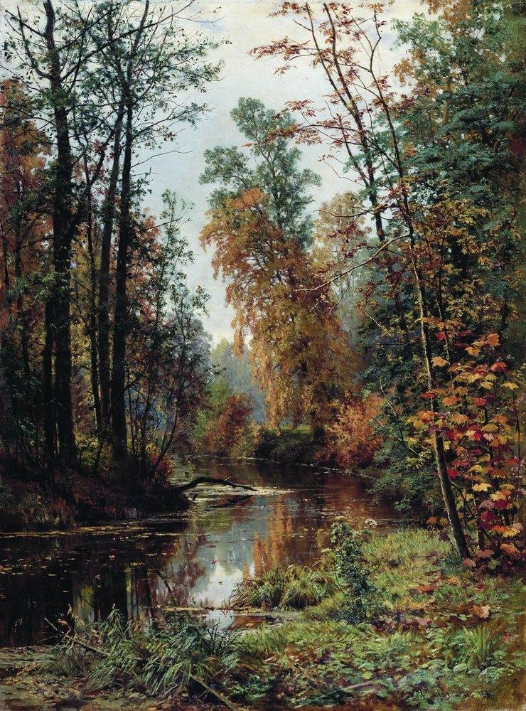 Park in Pavlovsk by Ivan Shishkin