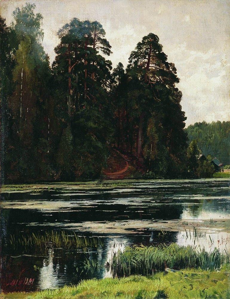 Pond by Ivan Shishkin