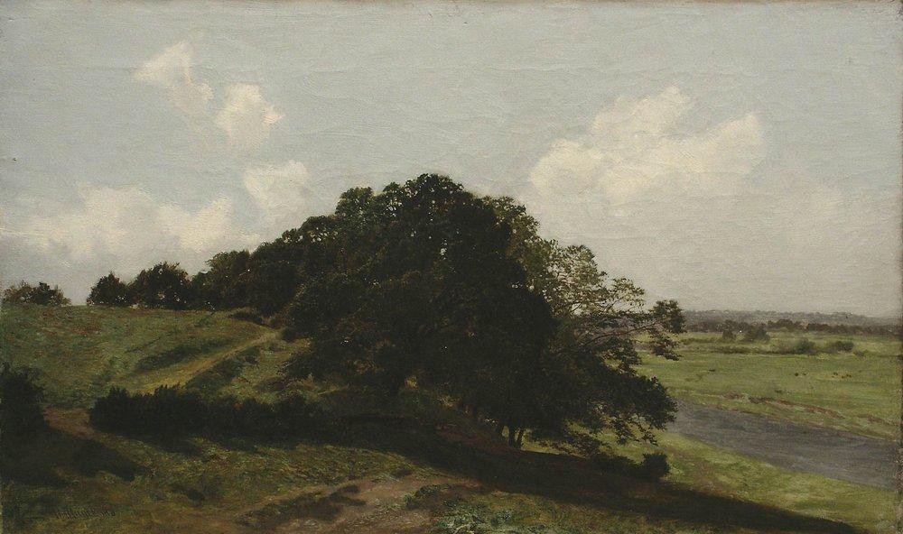 Summer day. Trees by Ivan Shishkin