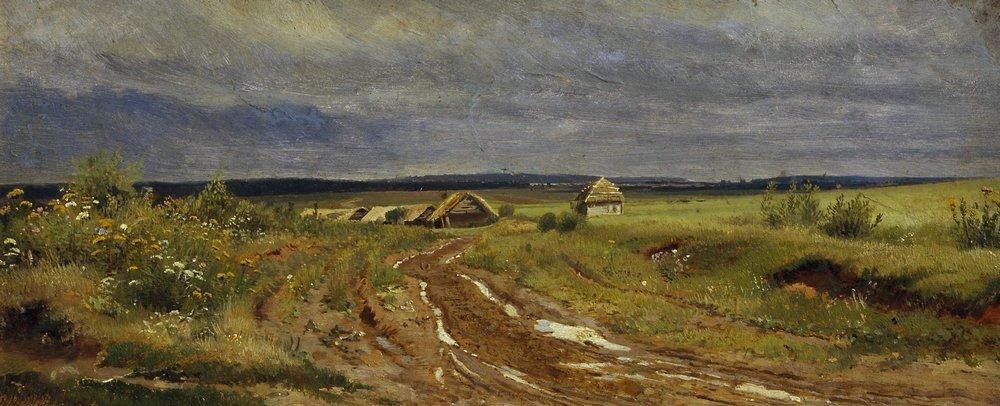 The road by Ivan Shishkin