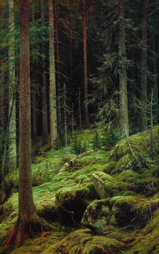 Thickets by Ivan Shishkin