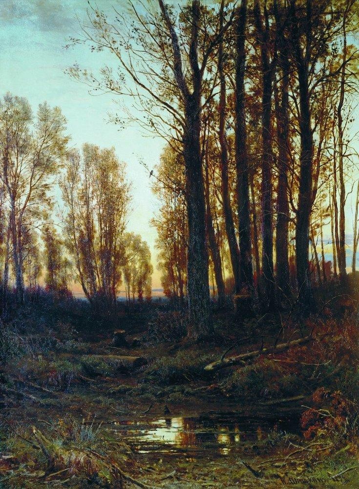 Twilight. After Sunset by Ivan Shishkin