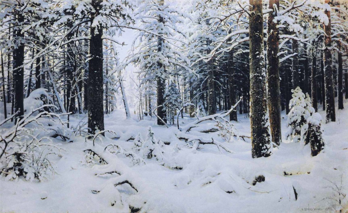 Winte by Ivan Shishkin