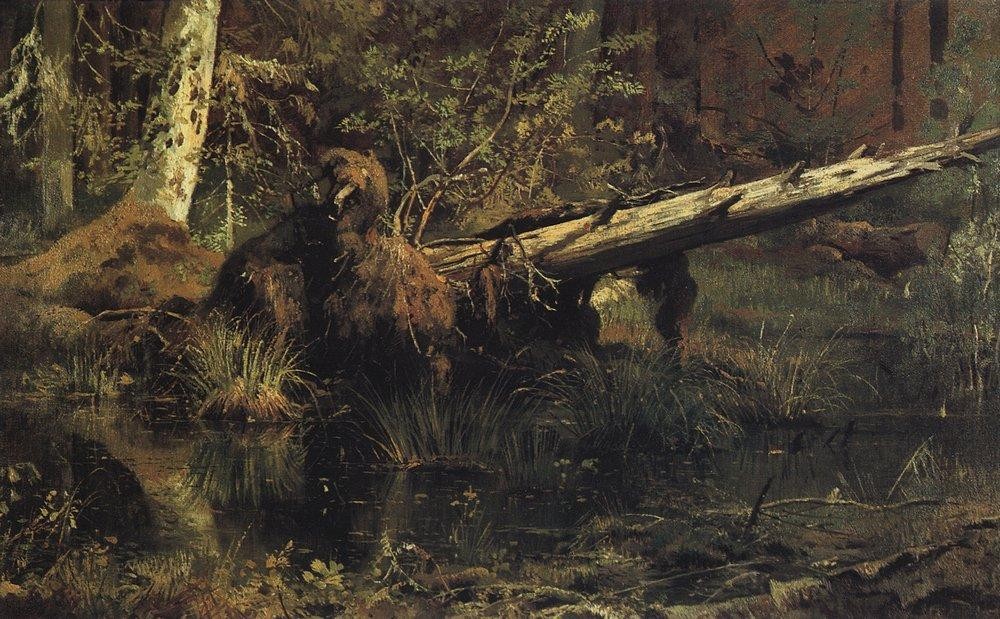 Wood (Shmetsk near Narva) by Ivan Shishkin