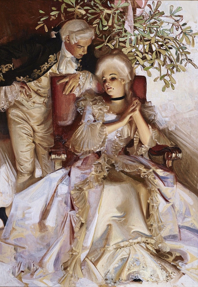 The Courtship, Success Magazine Cover, 1905 by J. C. Leyendecker