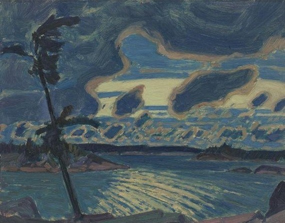 After Sunset, Georgian Bay by J. E. H. MacDonald