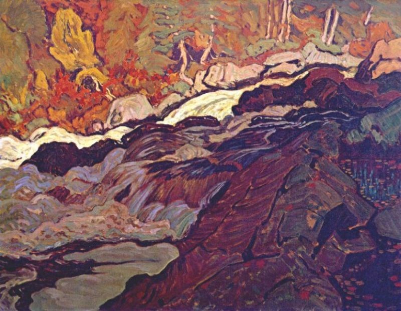 Batchawana Rapid by J. E. H. MacDonald