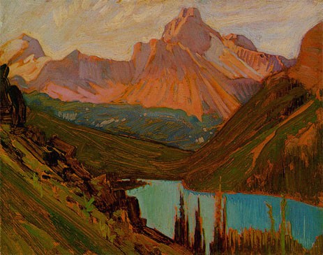Cathedral Peak, Lake O'Hara by J. E. H. MacDonald