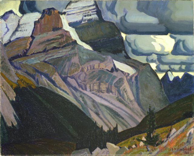 Dark Autumn, Rocky Mountains by J. E. H. MacDonald