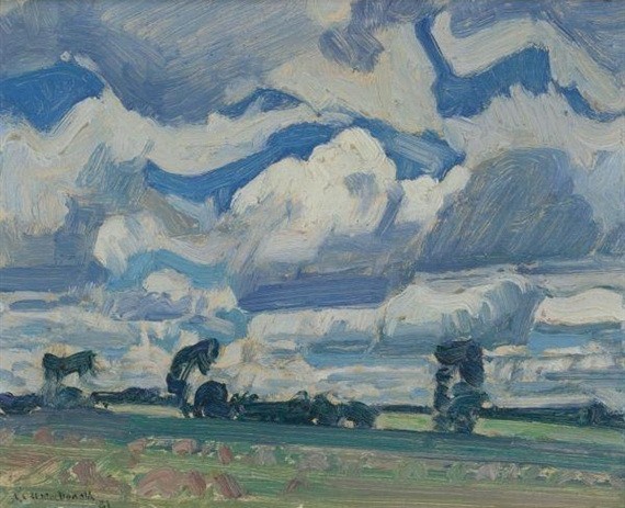 Fields and Sky by J. E. H. MacDonald