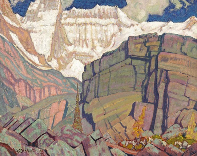 Mount Lefroy by J. E. H. MacDonald