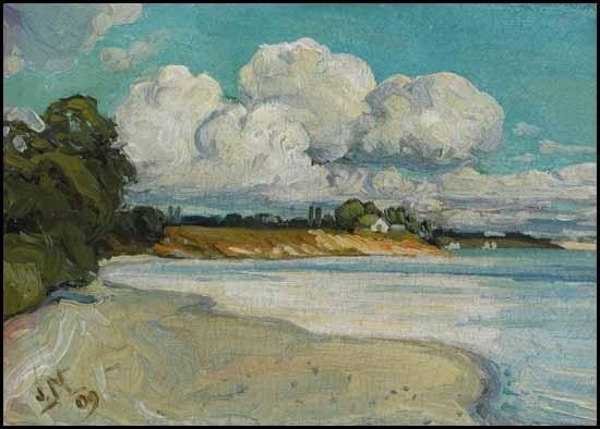 On the Lake Shore Near Bronte by J. E. H. MacDonald