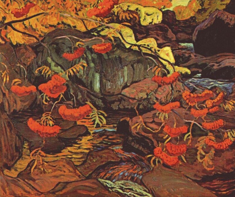 Rowanberries (Mountain Ash), Algoma by J. E. H. MacDonald