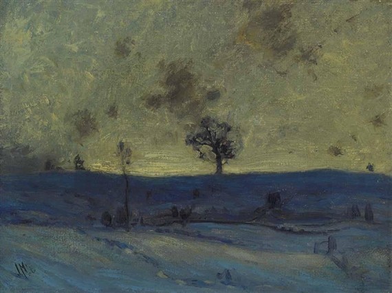 Snowfields, Evening by J. E. H. MacDonald