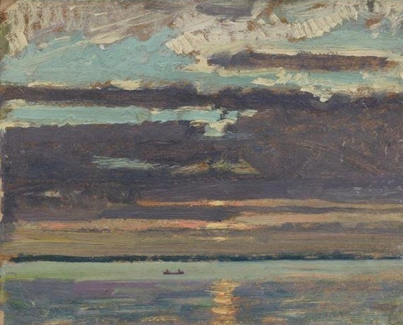 Sunset, Lake Simcoe by J. E. H. MacDonald