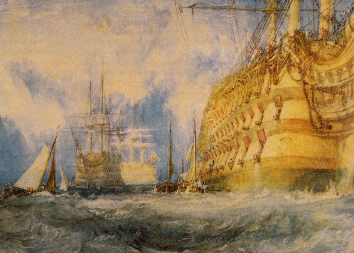 A First Rate Taking In Stores by J.M.W. Turner