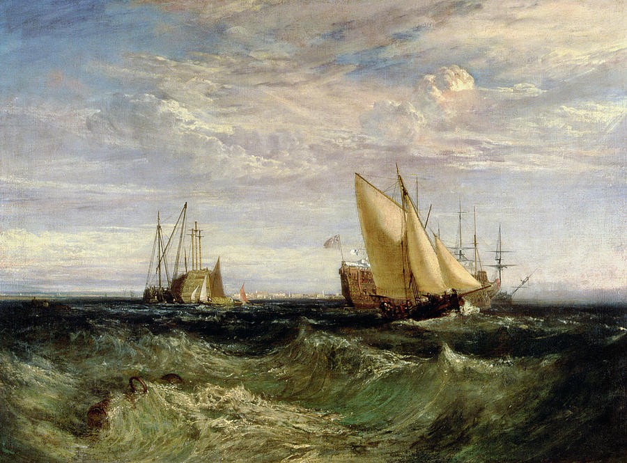 A Windy Day by J.M.W. Turner