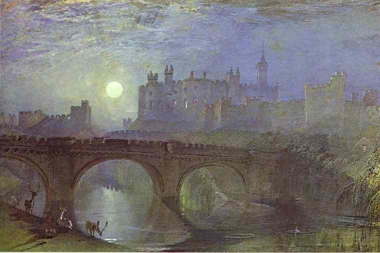Alnwick Castle, Northumberland by J.M.W. Turner