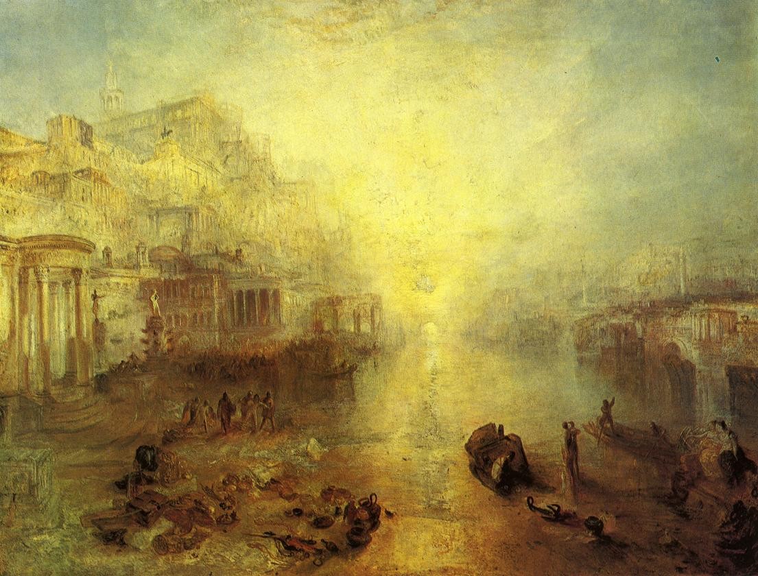 Ancient Italy. Ovid Banished from Rome by J.M.W. Turner