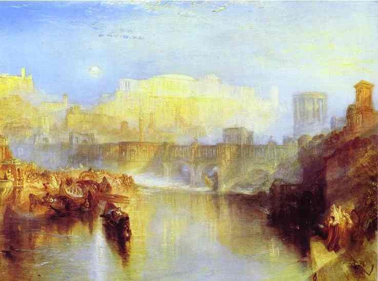 Ancient Rome Agrippina Landing with the Ashes of Germanicus by J.M.W. Turner