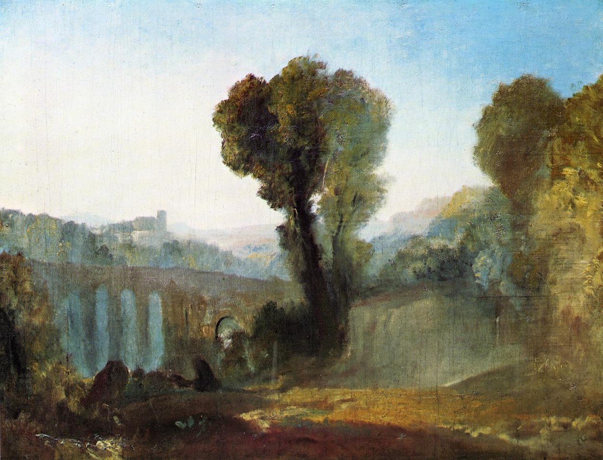 Ariccia Sunset by J.M.W. Turner