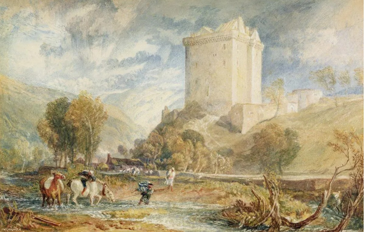 Borthwick Castle by J.M.W. Turner