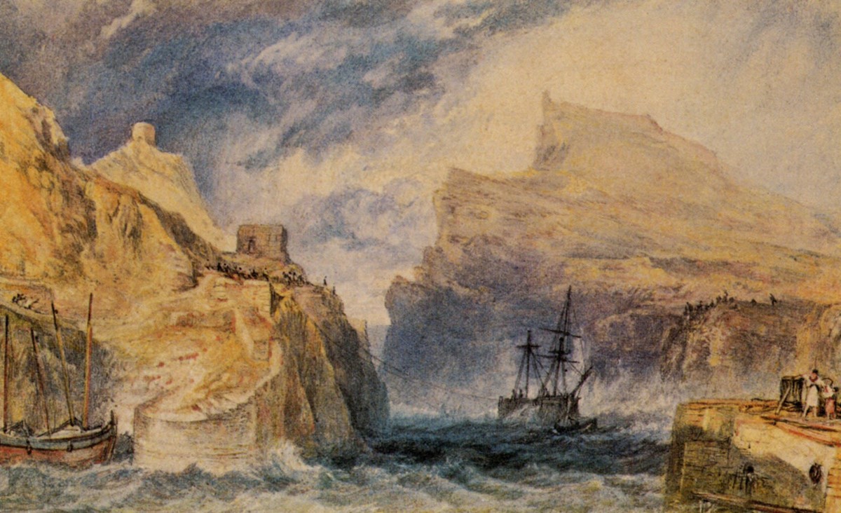 Boscastle, Cornwall by J.M.W. Turner