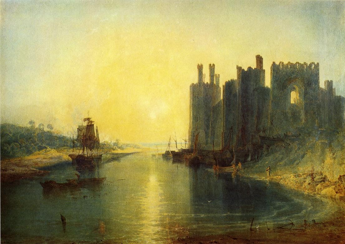 Caernarvon Castle by J.M.W. Turner