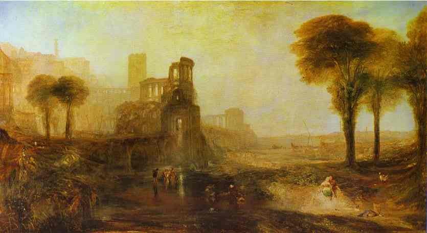 Caligula's Palace and Bridge by J.M.W. Turner