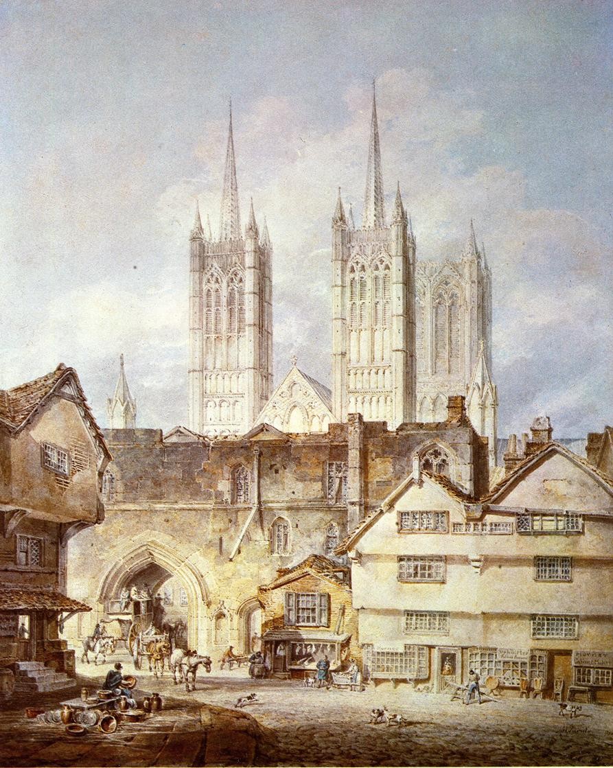 Cathedral Church at Lincoln by J.M.W. Turner