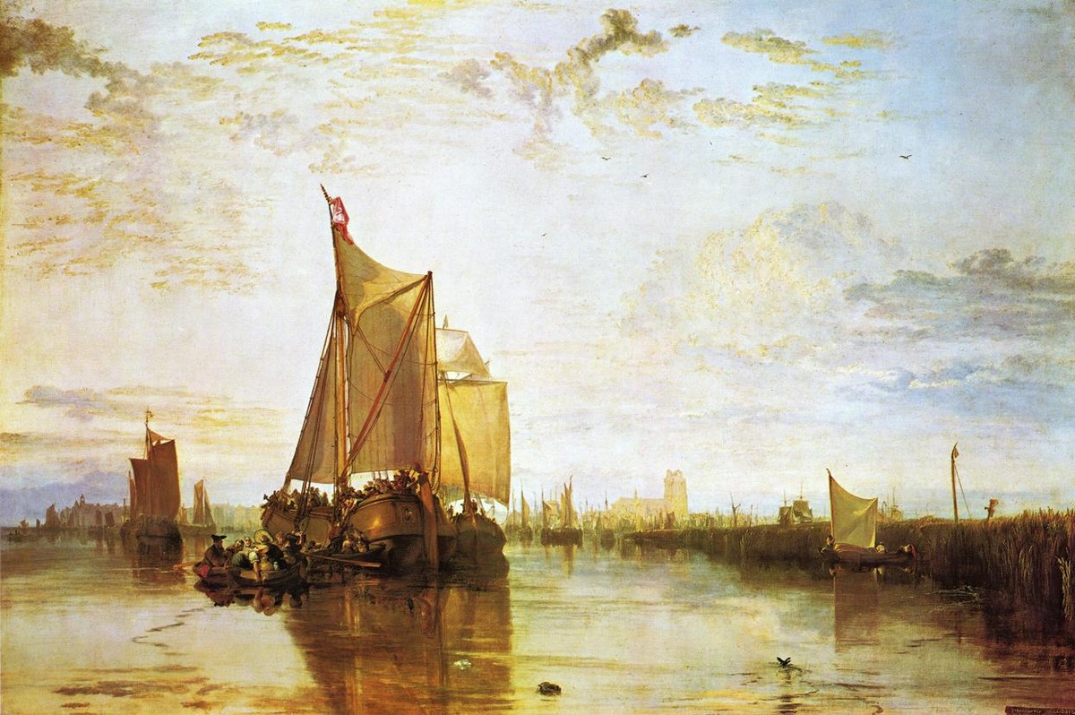Dort, the Dort Packet Boat from Rotterdam Bacalmed by J.M.W. Turner