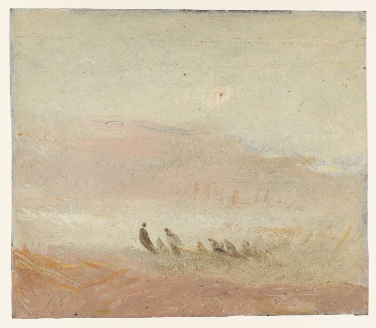 Figures on a Beach by J.M.W. Turner